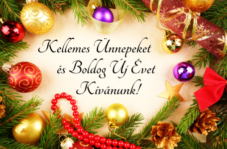 Kellemes ünnepeket!